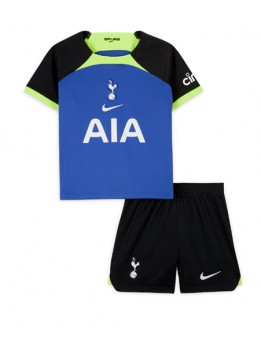 Tottenham Hotspur Auswärts Trikotsatz für Kinder 2022-23 Kurzarm (+ Kurze Hosen)